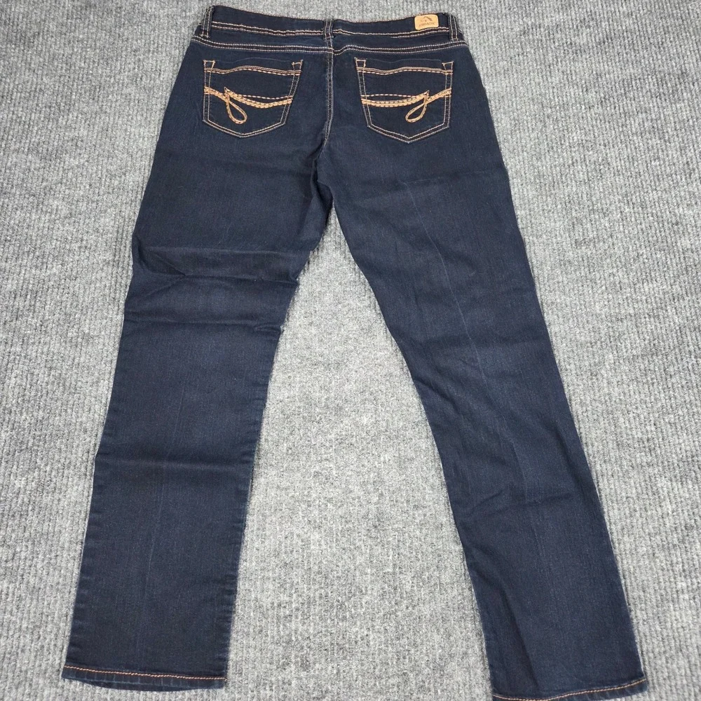 Jordache Womens Skinny Jeans Dark Rinse Stretch Denim Size 12 JM312004R